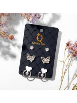 Пусеты 3 пары 