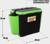 Ящик зимний Helios FishBox 19 л, односекционный, цвет зелёный