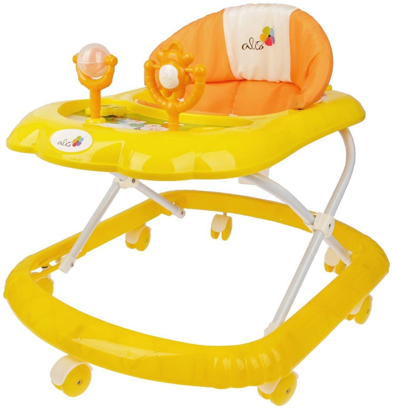 Ходунки «Верный друг», звуковые эффекты, цвет жёлтый