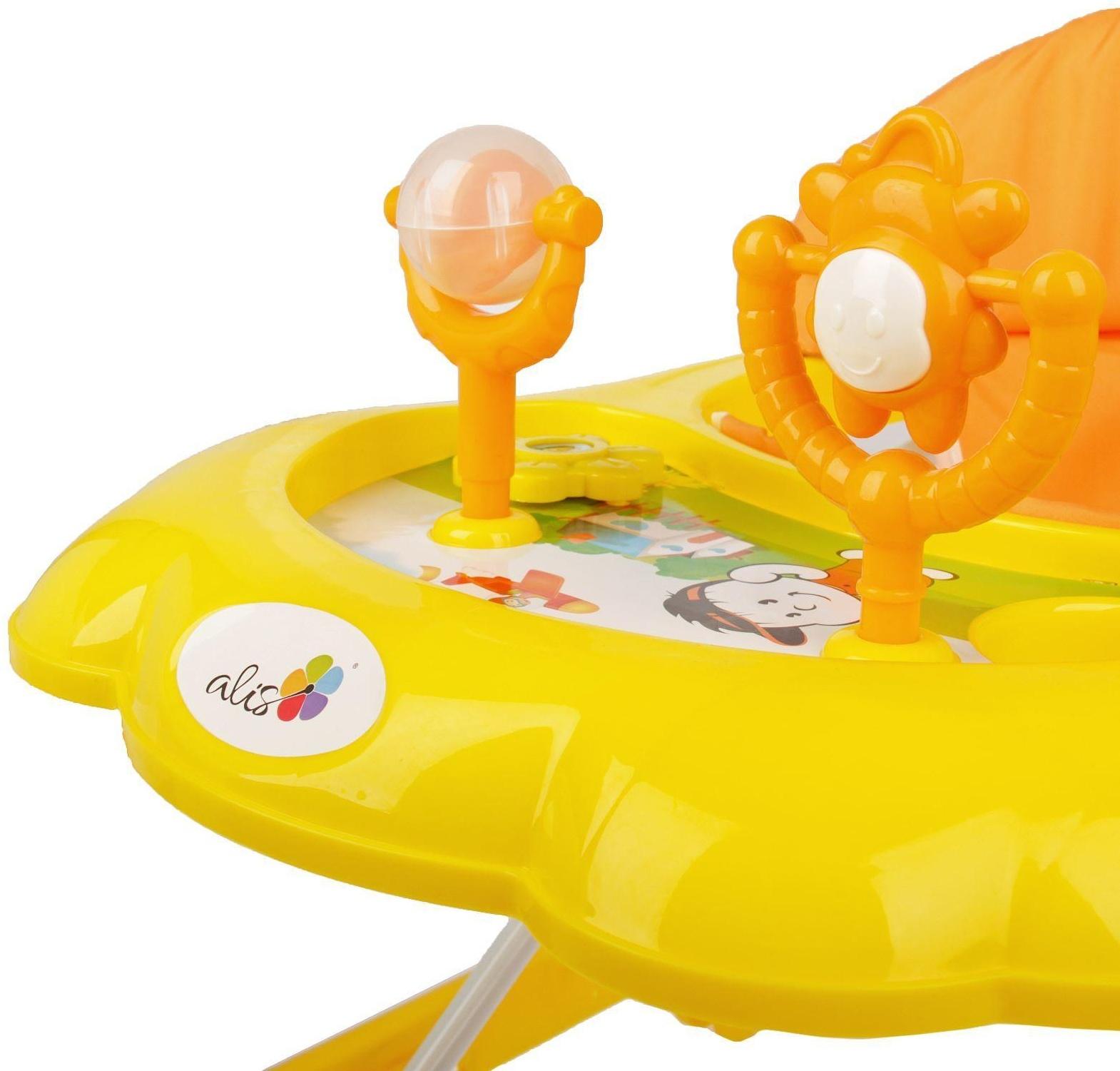 Ходунки «Верный друг», звуковые эффекты, цвет жёлтый