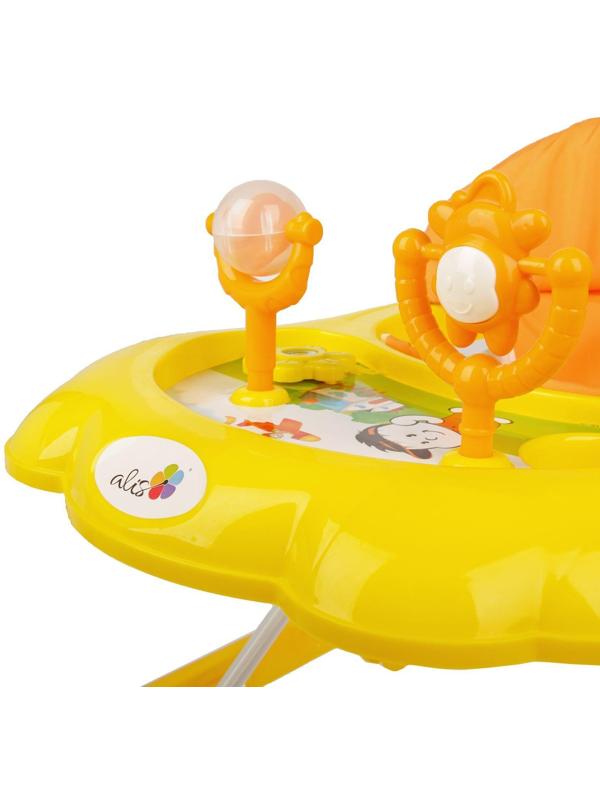 Ходунки «Верный друг», звуковые эффекты, цвет жёлтый