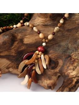 Кулон ручная работа, деревянный 