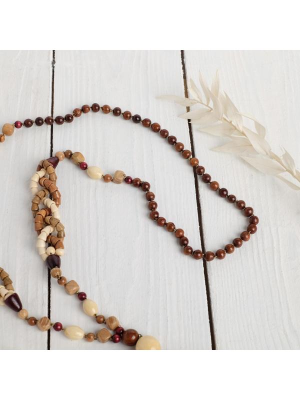 Кулон ручная работа, деревянный 