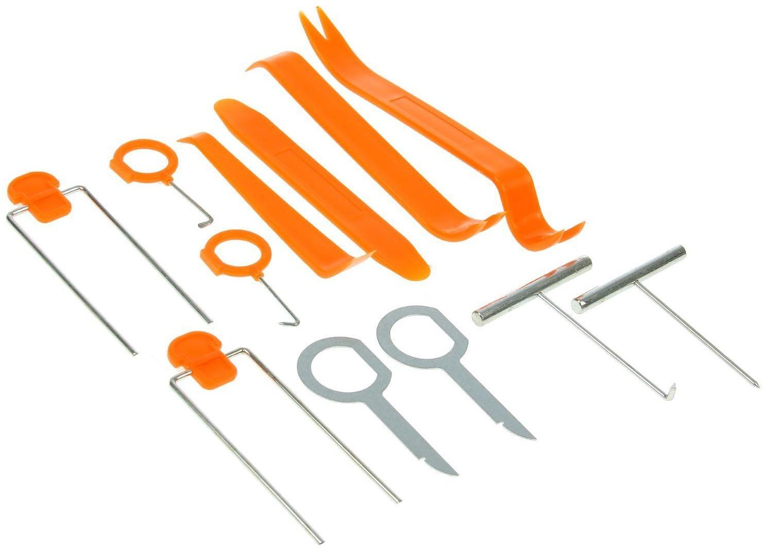 Инструмент для разбора пластика в авто, набор 12 предметов