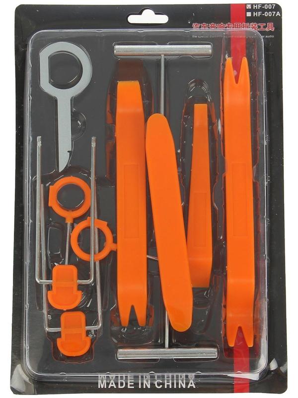 Инструмент для разбора пластика в авто, набор 12 предметов