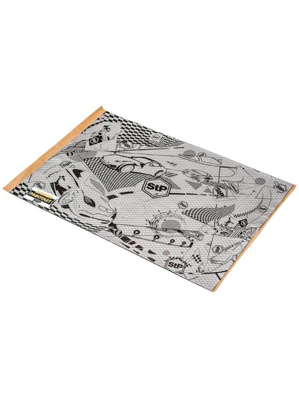 Виброизоляционный материал StP Aggressive Silver 3, размер: 3х470х750 мм