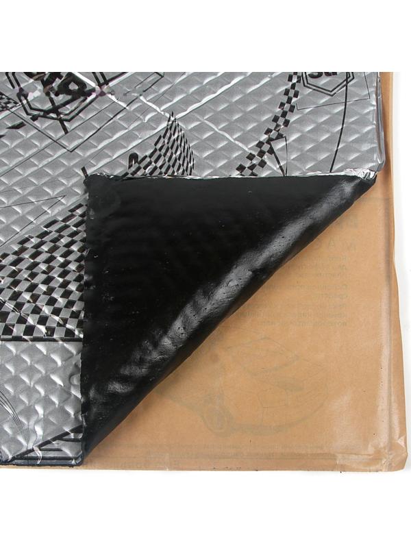 Виброизоляционный материал StP Aggressive Silver 3, размер: 3х470х750 мм