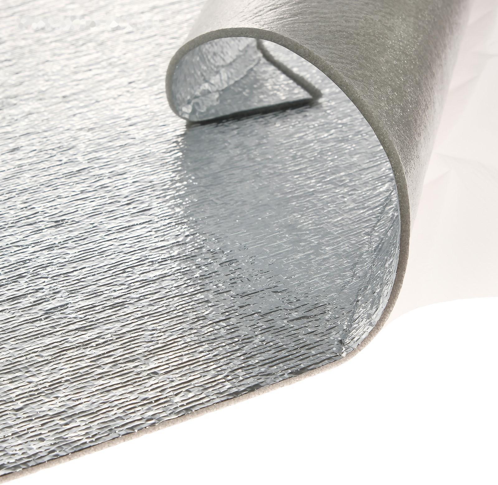 Звукоизоляционный материал StP Барьер 4 ЛМ КС, металлизированная пленка, размер: 4х750х1000 мм