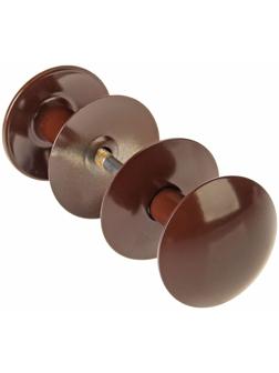 Ручка-кнопка РДК -110, коричневая