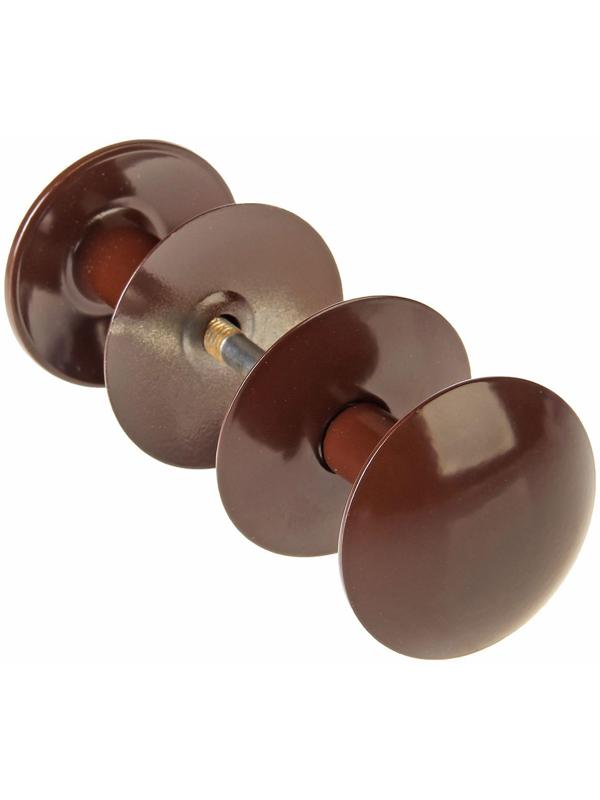 Ручка-кнопка РДК -110, коричневая