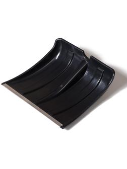 Ковш лопаты пластиковый, 360 × 380 мм, с алюминиевой планкой, тулейка 32 мм, «Снежок»