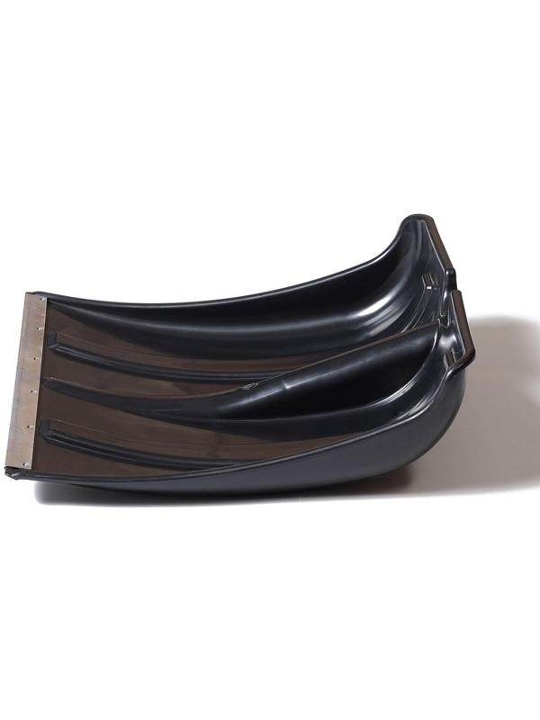 Ковш лопаты пластиковый, 360 × 380 мм, с алюминиевой планкой, тулейка 32 мм, «Снежок»