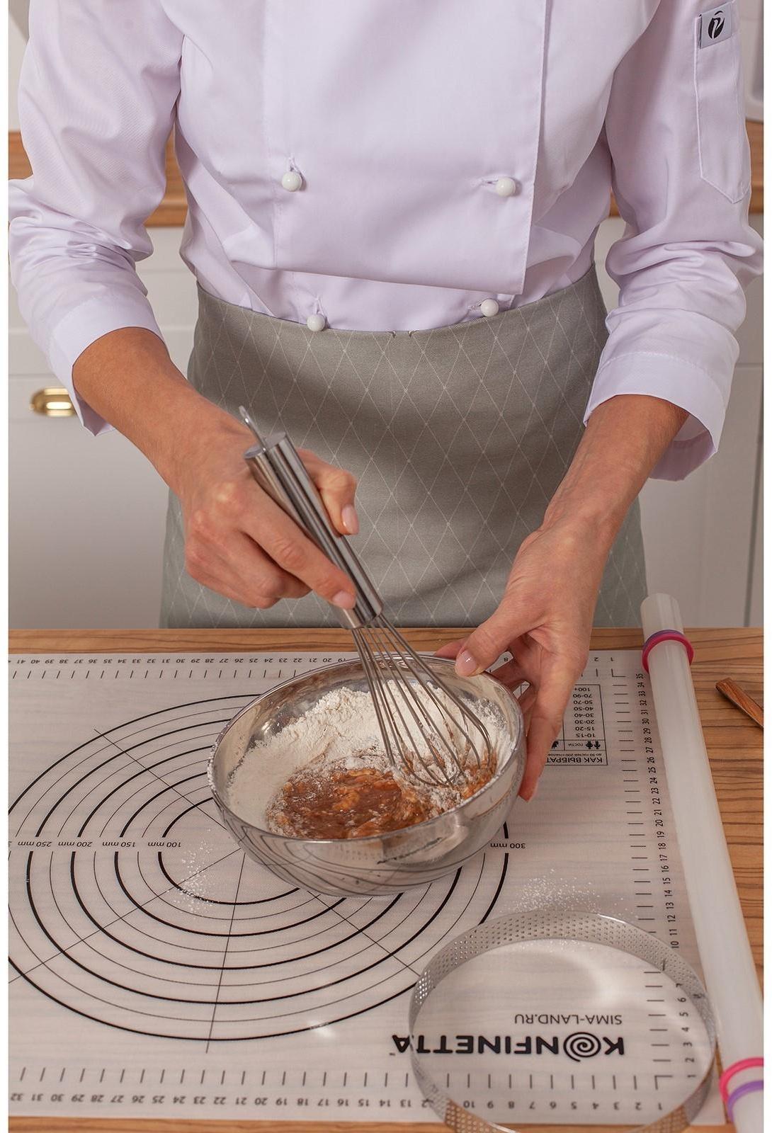 Венчик для взбивания Доляна «Стандарт», 20 см, цвет серебристый