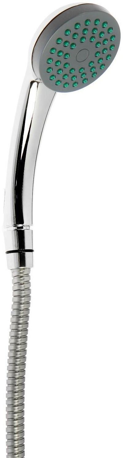 Cмеситель для ванны Accoona A7103B, однорычажный, с душевым набором, силумин, хром