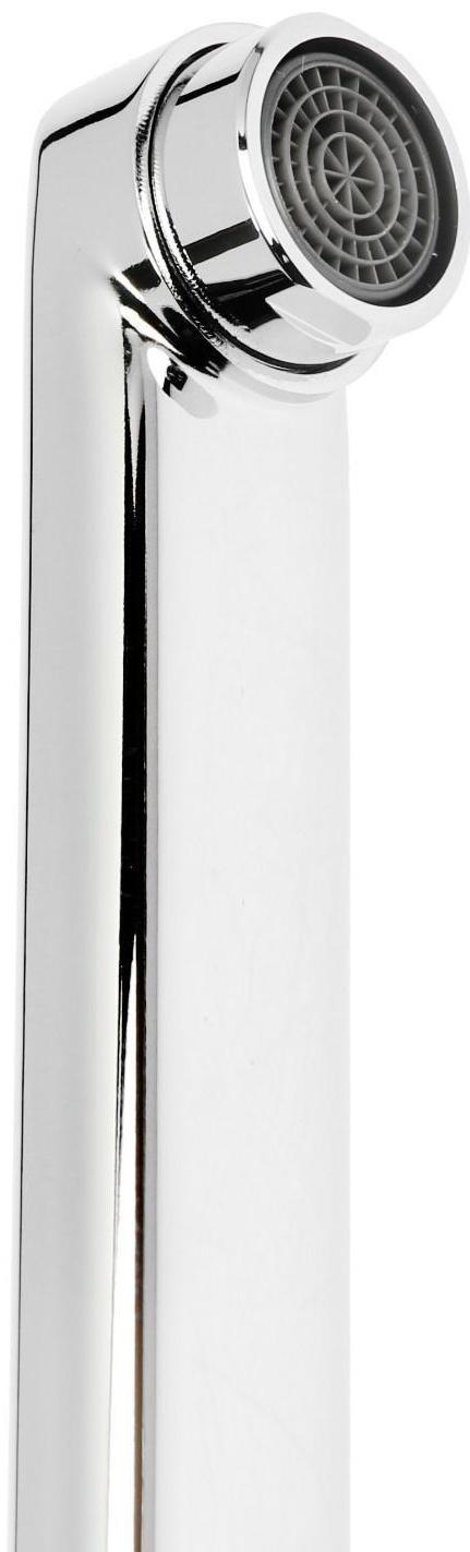 Cмеситель для ванны Accoona A7103B, однорычажный, с душевым набором, силумин, хром