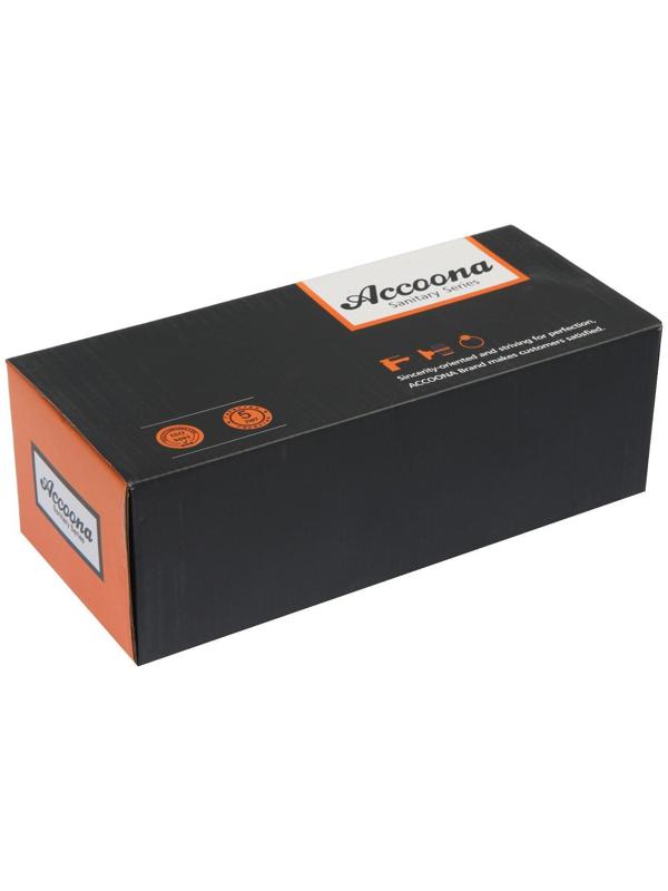 Cмеситель для ванны Accoona A7103B, однорычажный, с душевым набором, силумин, хром