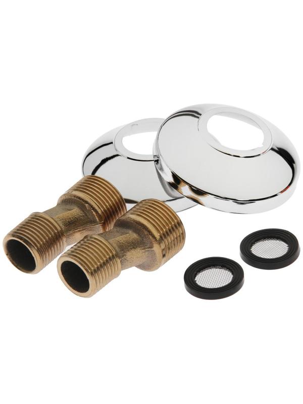 Cмеситель для ванны Accoona A7103B, однорычажный, с душевым набором, силумин, хром