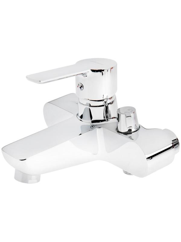 Смеситель для ванны Accoona A6008, однорычажный, с душевым набором, латунь, хром