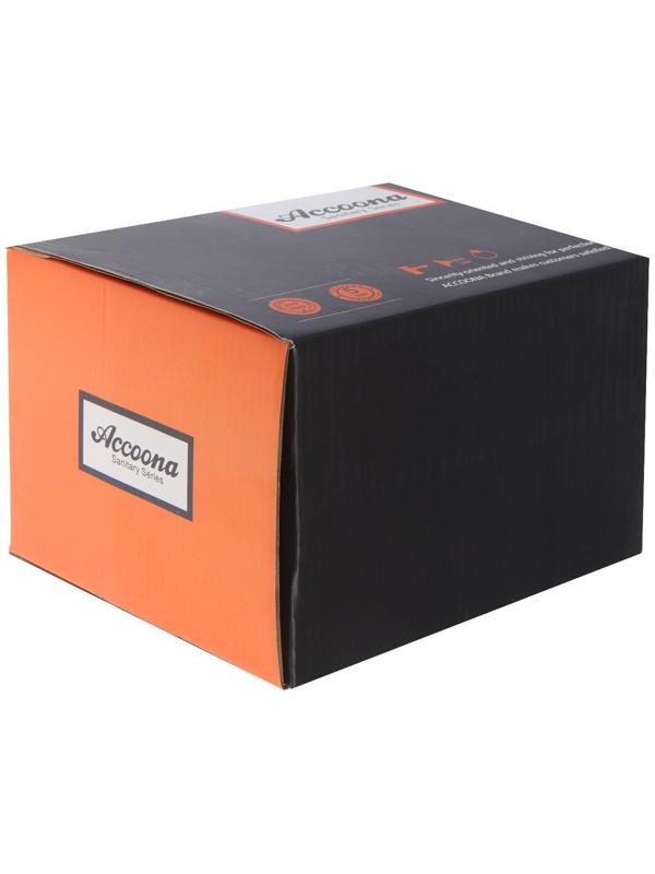 Смеситель для ванны Accoona A6008, однорычажный, с душевым набором, латунь, хром