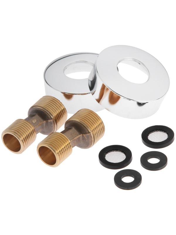 Смеситель для ванны Accoona A6008, однорычажный, с душевым набором, латунь, хром