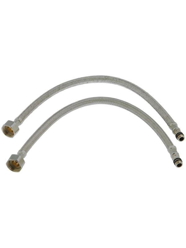 Смеситель для кухни Accoona A4141, с хирургической ручкой, с гайкой, силумин, хром