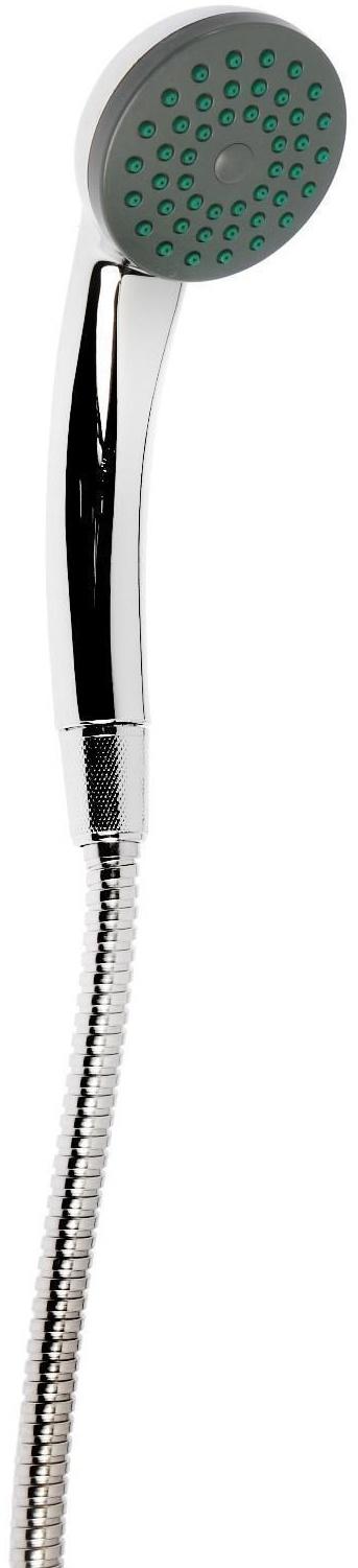 Cмеситель для ванны Accoona A87170, двухвентильный, с душевым набором, силумин, хром