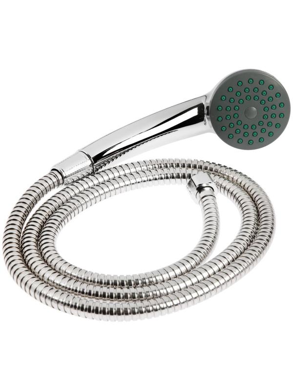 Cмеситель для ванны Accoona A87170, двухвентильный, с душевым набором, силумин, хром