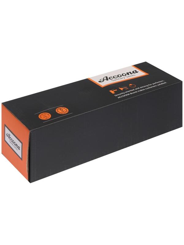 Cмеситель для ванны Accoona A87170, двухвентильный, с душевым набором, силумин, хром