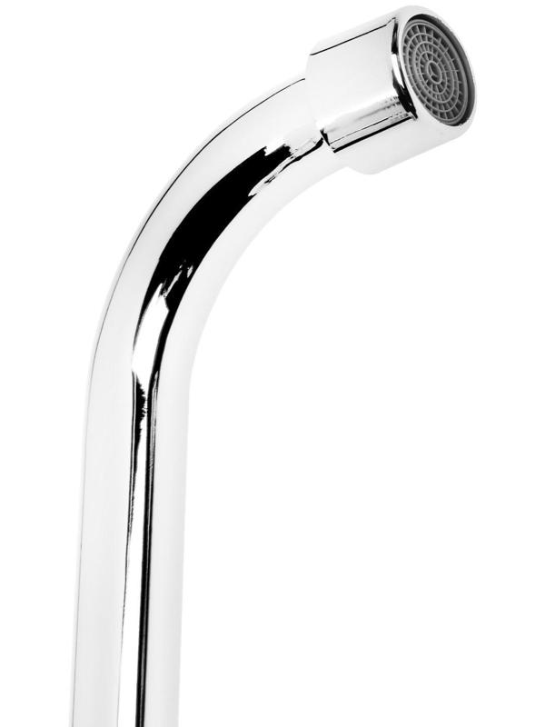 Cмеситель для ванны Accoona A87170, двухвентильный, с душевым набором, силумин, хром