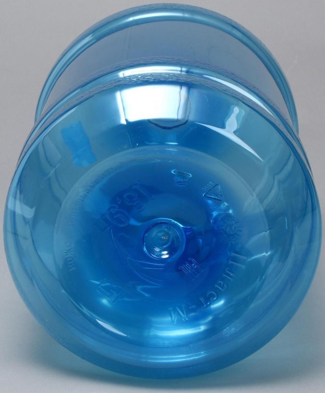 ПЭТ-бутыль, 18.9 л, многооборотная, с ручкой