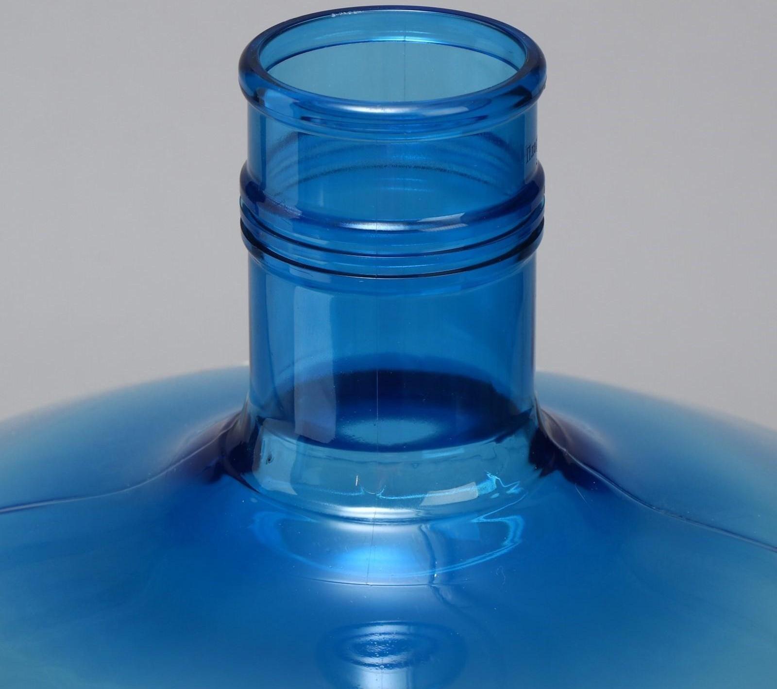 ПЭТ-бутыль, 18.9 л, многооборотная, с ручкой