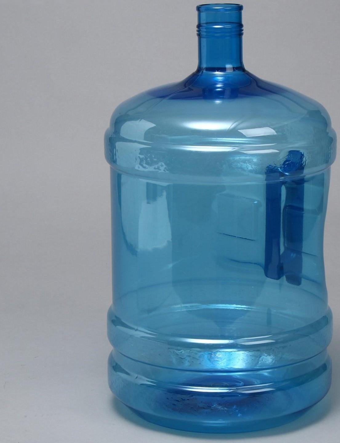 ПЭТ-бутыль, 18.9 л, многооборотная, с ручкой