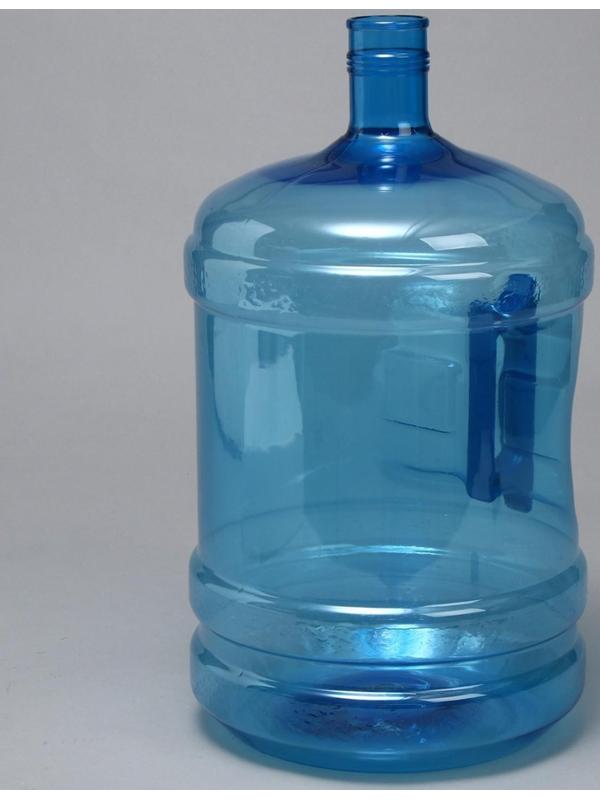 ПЭТ-бутыль, 18.9 л, многооборотная, с ручкой