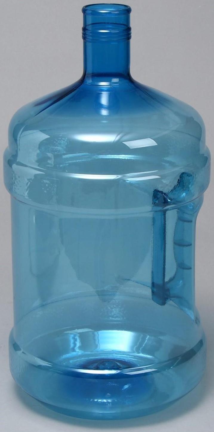 ПЭТ-бутыль, 12.5 л, многооборотная, с ручкой