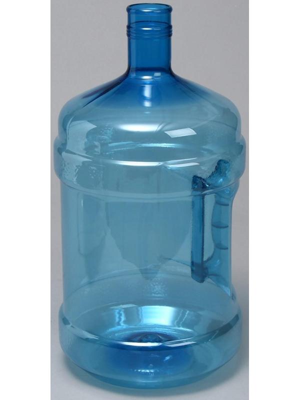 ПЭТ-бутыль, 12.5 л, многооборотная, с ручкой