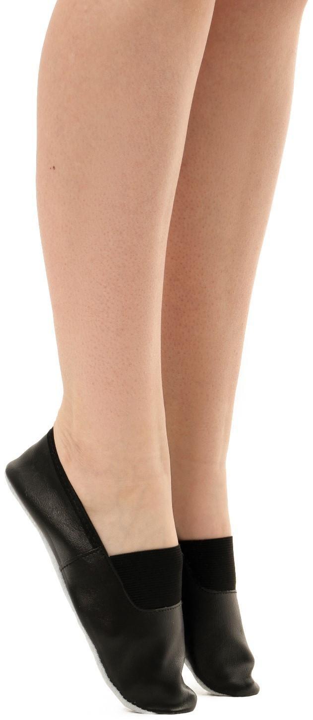 Чешки комбинированные, размер 130, длина стопы 15,2 см, цвет чёрный