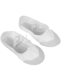 Балетки спортивные, длина по стельке 17,5 см, цвет белый