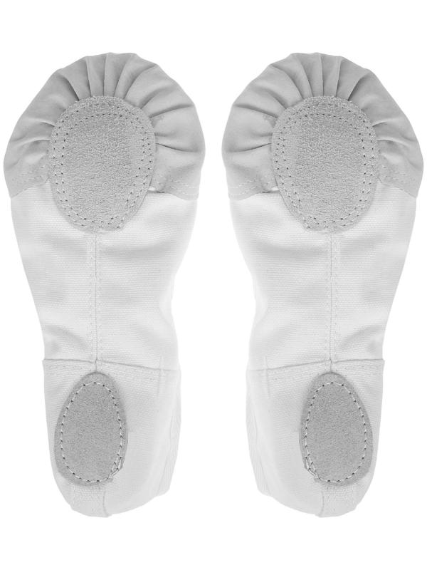 Балетки спортивные, длина по стельке 19,5 см, цвет белый