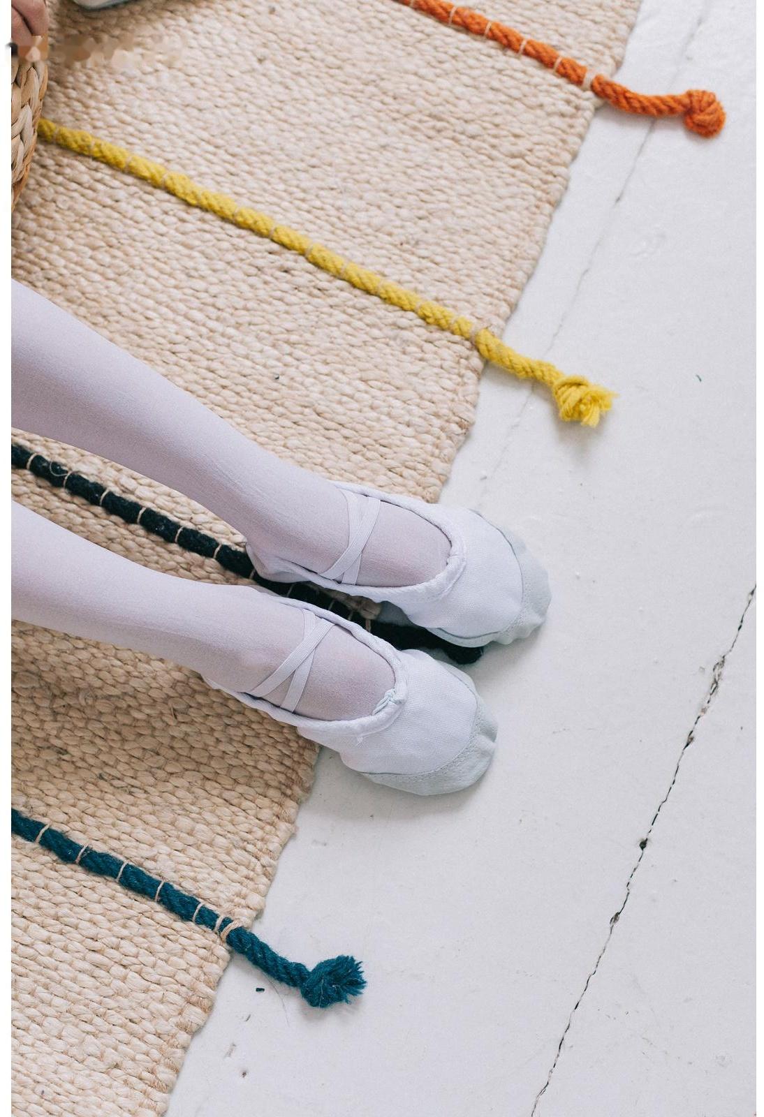 Балетки спортивные, длина по стельке 20,5 см, цвет белый