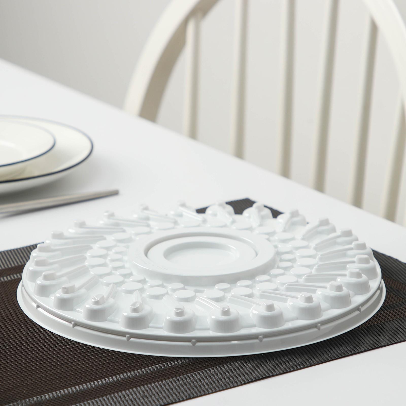 Тортовница одноразовая ПР-Т1430, дно 25,3 см, цвет белый, 160 шт/уп.