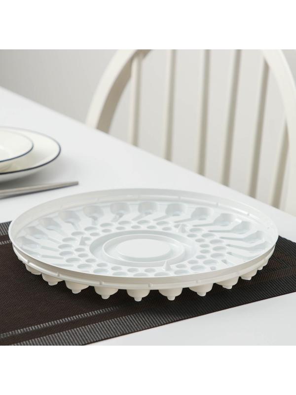 Тортовница одноразовая ПР-Т1430, дно 25,3 см, цвет белый, 160 шт/уп.