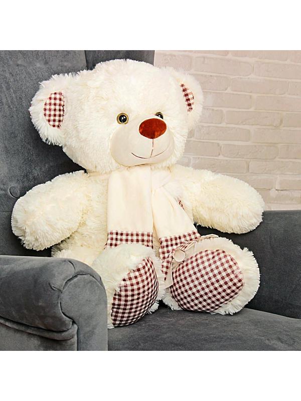 Мягкая игрушка «Медведь Тоффи», цвет молочный, 70 см