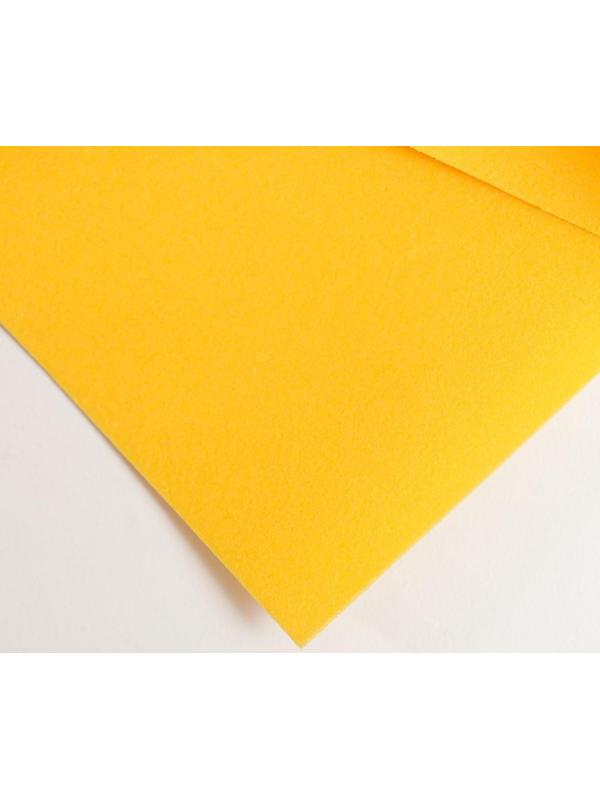 Фоамиран иранский 0,8-1 мм (тёмно-жёлтый/122) 60х70 см