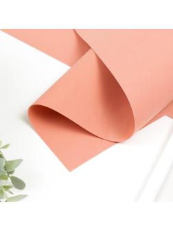 Фоамиран иранский 0,8-1 мм (коралл) МИКС 60х70 см