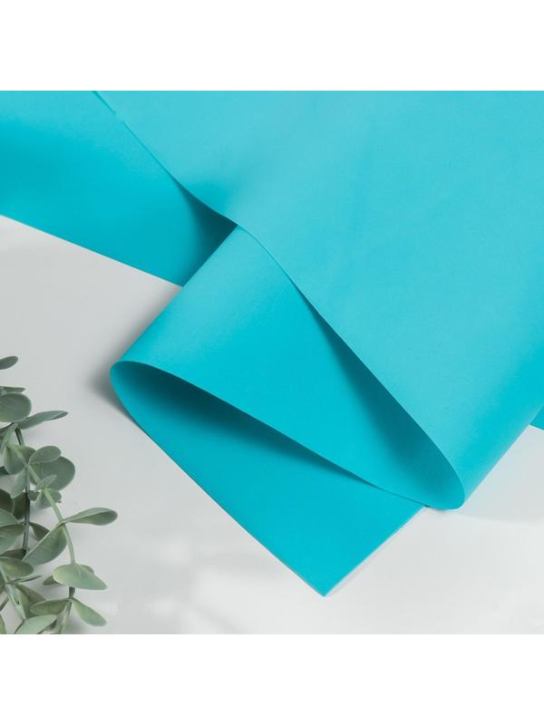 Фоамиран иранский 0,8-1 мм (бирюза) 60х70 см