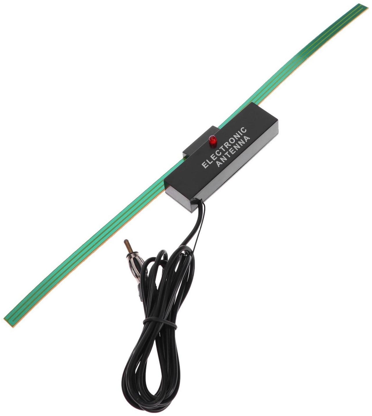 Антенна внутрисалонная Cartage, активная 28 см, всеволновая, кабель 1.8 м