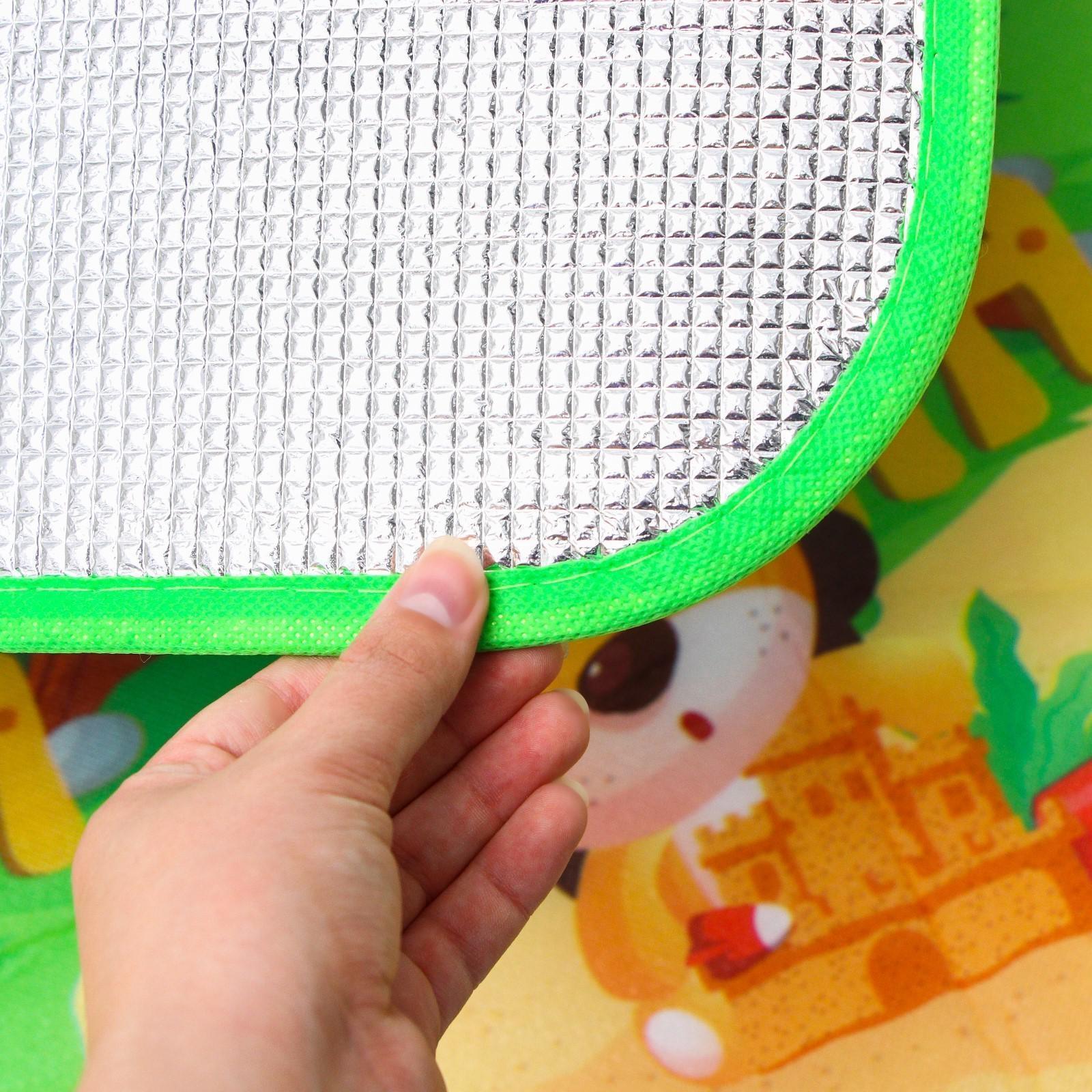 Коврик детский на фольгированной основе «Воздушный шар», размер 180х100 см