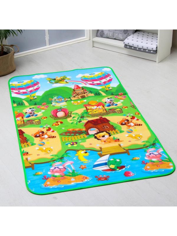 Коврик детский на фольгированной основе «Воздушный шар», размер 180х100 см