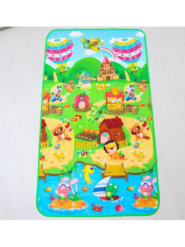 Коврик детский на фольгированной основе «Воздушный шар», размер 180х100 см