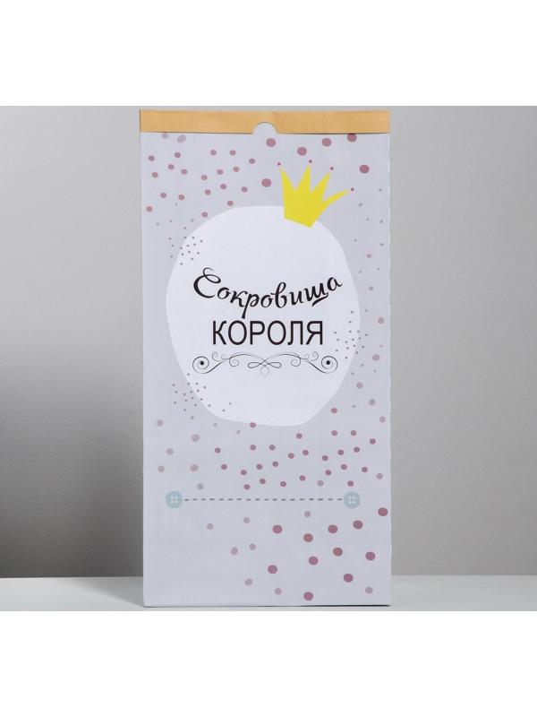 Пакет крафтовый «Сокровища короля», 64 х 32 х 16 см